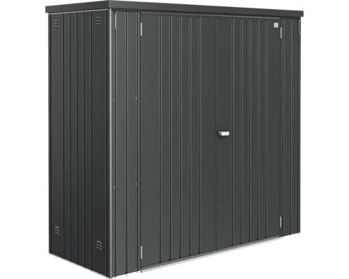 Biohort tuinhuis, maat 190, 187,1 x 79,1 cm, donkergrijs metallic