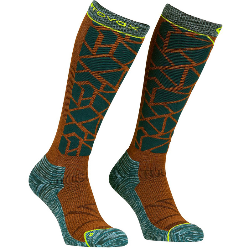 Ortovox Herren Ski Tour Comp Long Socken