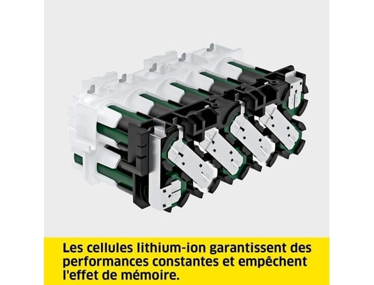 KARCHER - Batterie power 36v / 2.5 ah avec écran lcd et charge