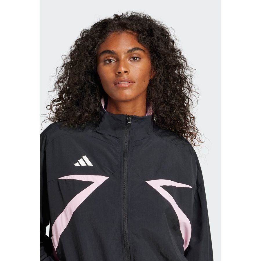 Adidas Veste de survêtement toile Color Block 3 bandes Tiro Cut