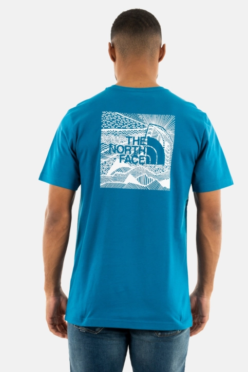 Tee shirt the north face redbox celebration rbi1 adriatic blue