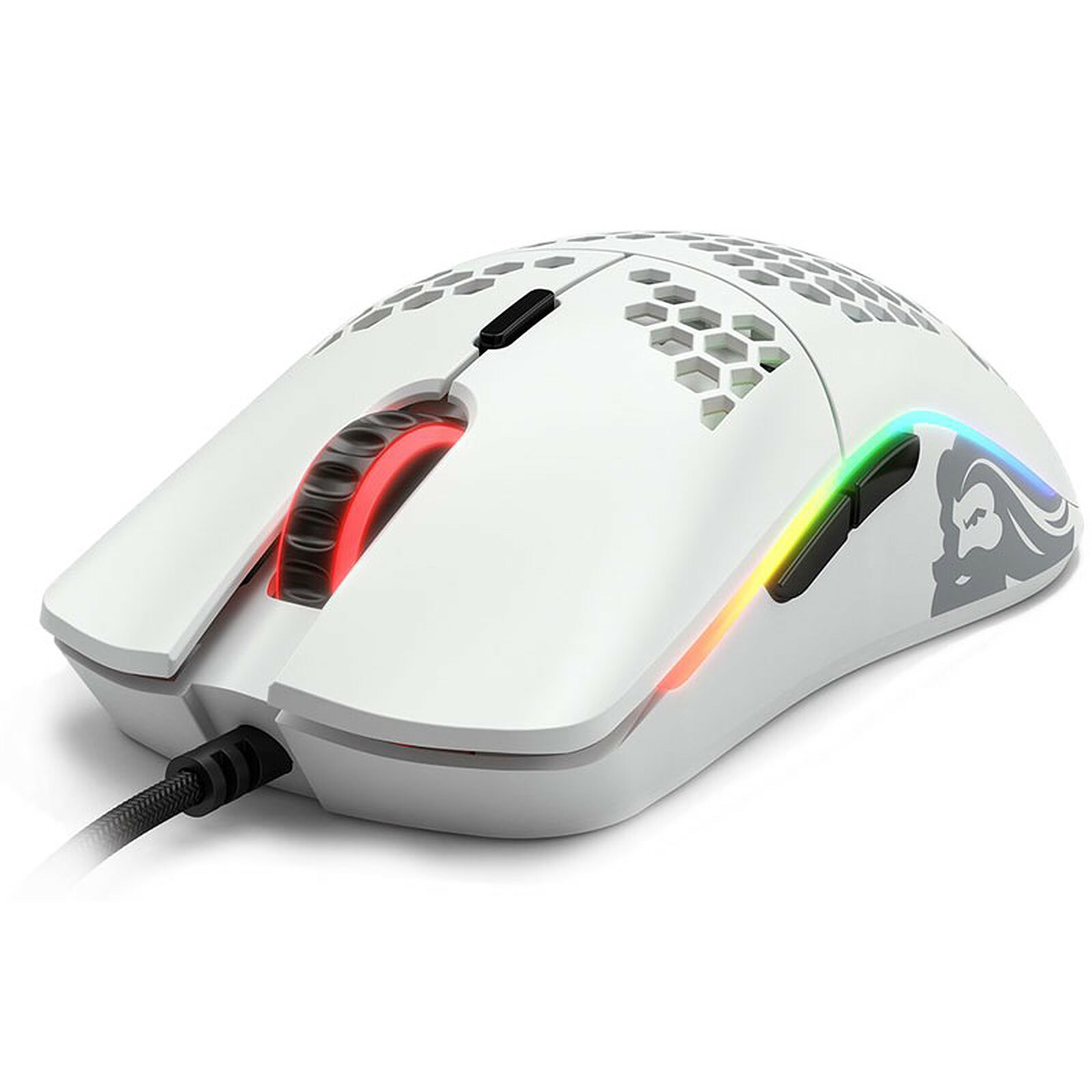 Glorious PC Gaming Race Model O Souris Gaming - Blanche