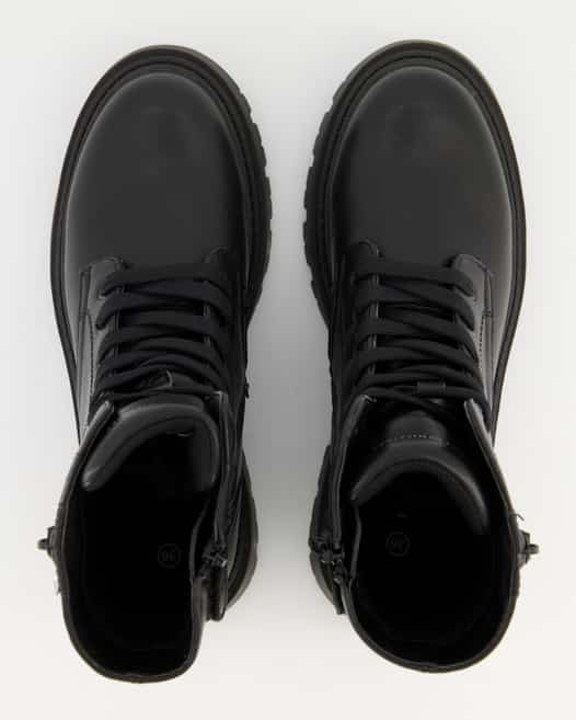 Tommy Hilfiger Tronchetto Schnürstiefel in Schwarz