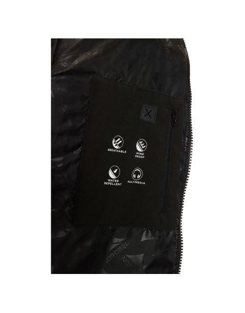 Nord Berg Laser Softshell Heren Dark Navy Melange - Vrijetijdskleding