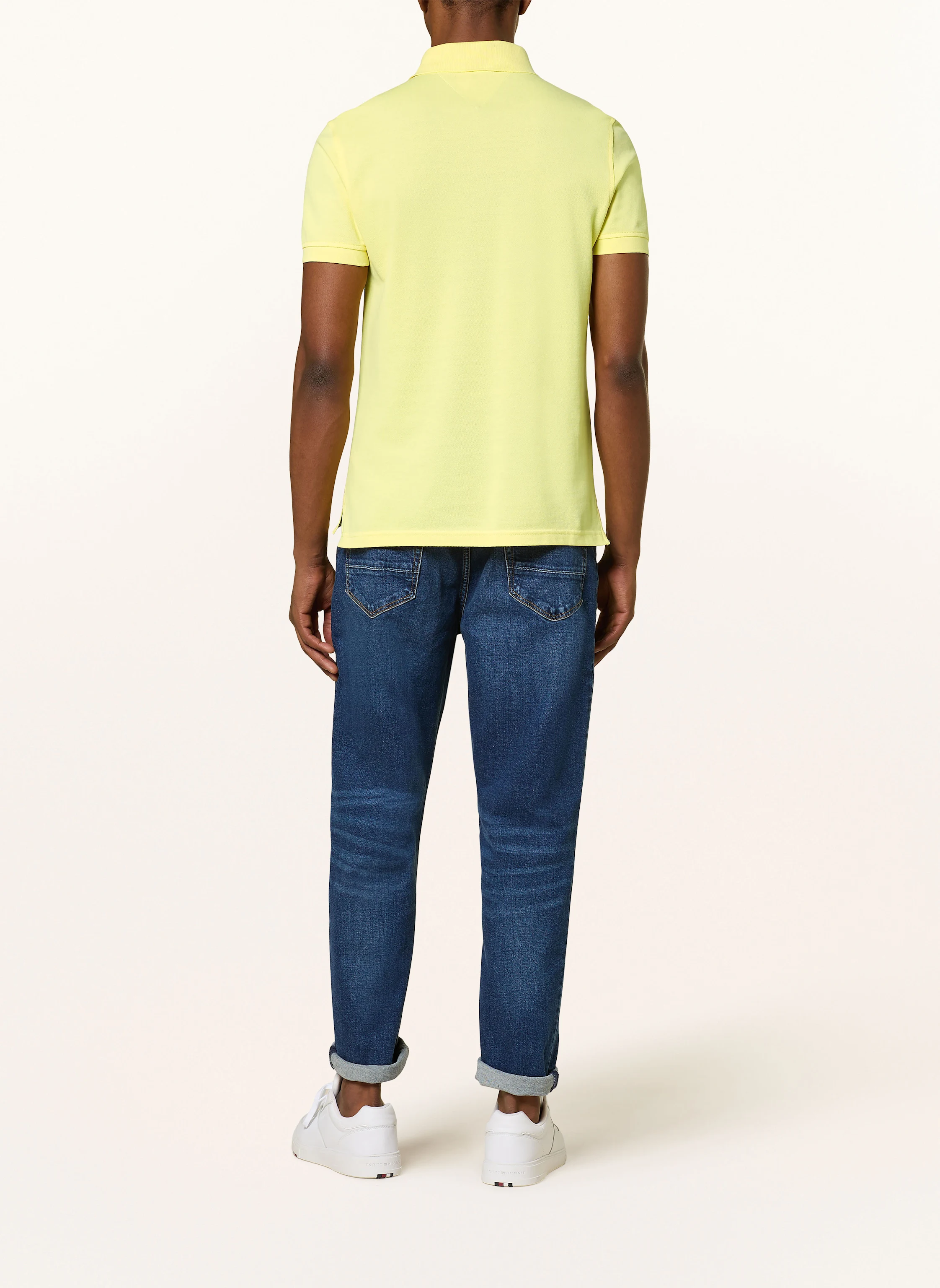 TOMMY HILFIGER Piqué-Poloshirt Slim Fit