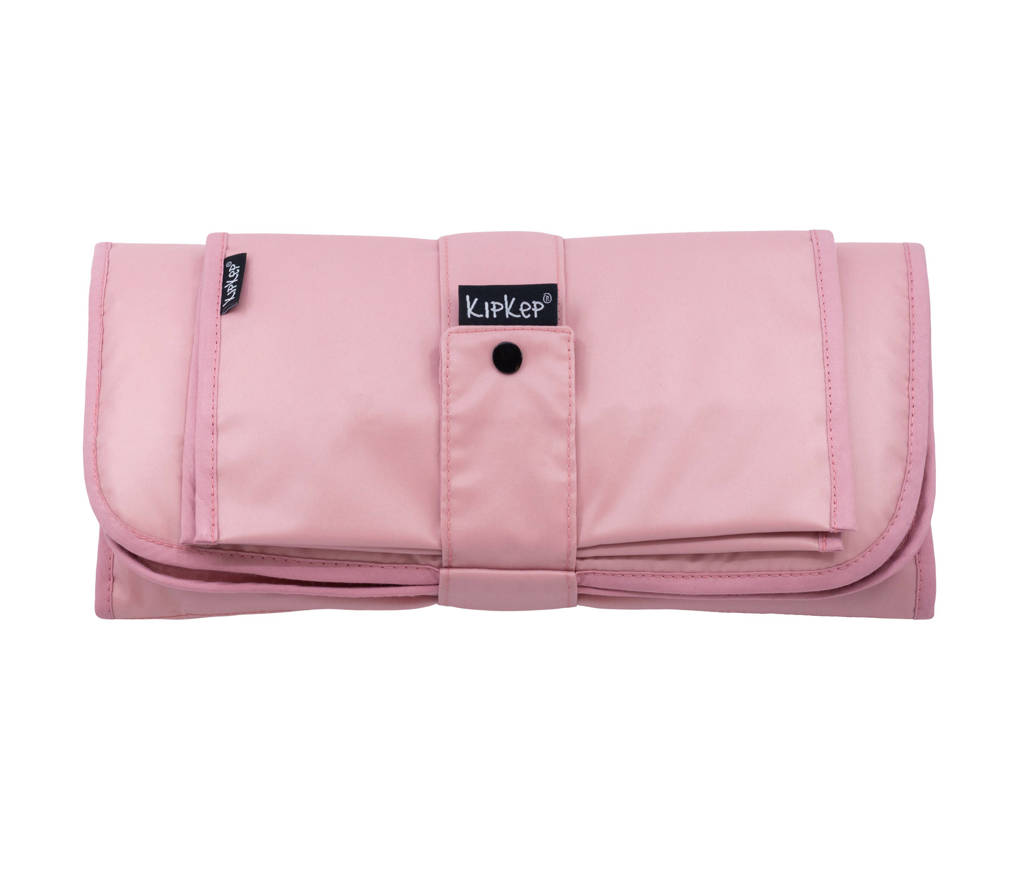 Napper verschoonmatje + luieretui roze