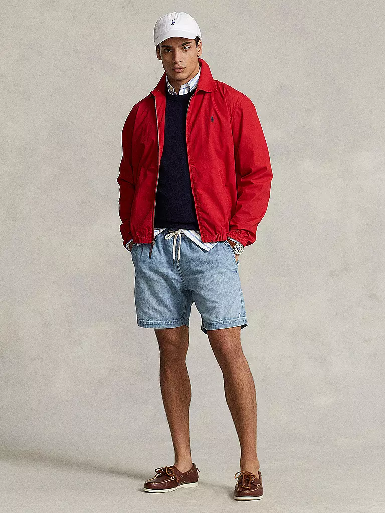 POLO RALPH LAUREN Jeansshorts hellblau