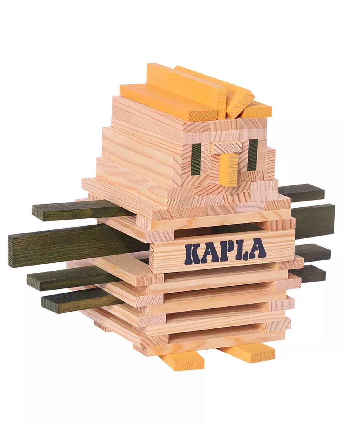 Holz-Baukasten SPINNE 75-teilig