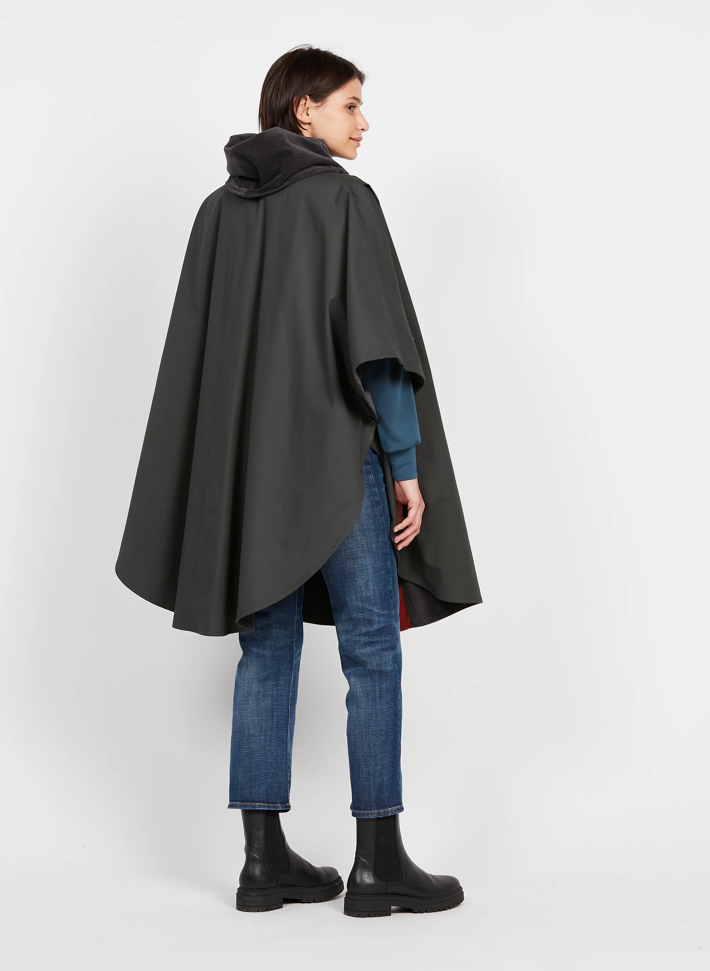 BELCASTLE - Manteau col rond en coton| Vert