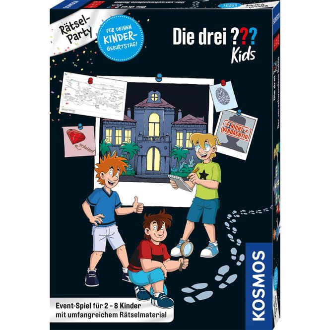 Die drei ??? Kids - Rätsel-Party - Jagd nach dem Rubin