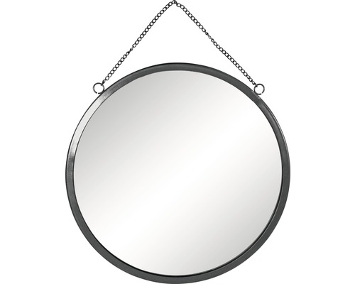 Spiegel The Wall Scandi zwart Ø 29 cm