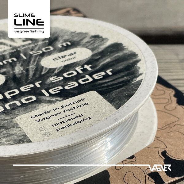 Leader Vagner Super Soft Mono Nylon Leader Clear (50m)