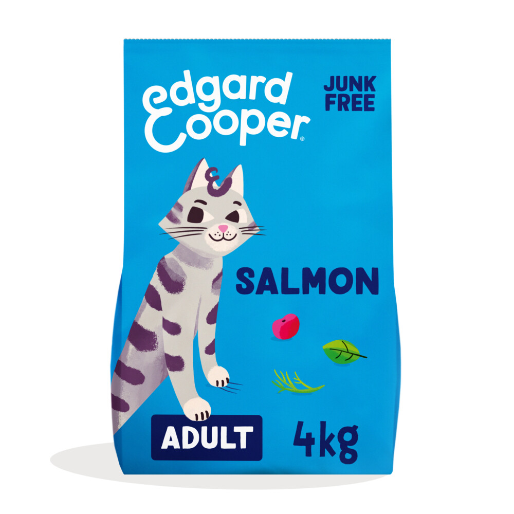 Edgard & Cooper Kattenvoer Adult Zalm4 kg