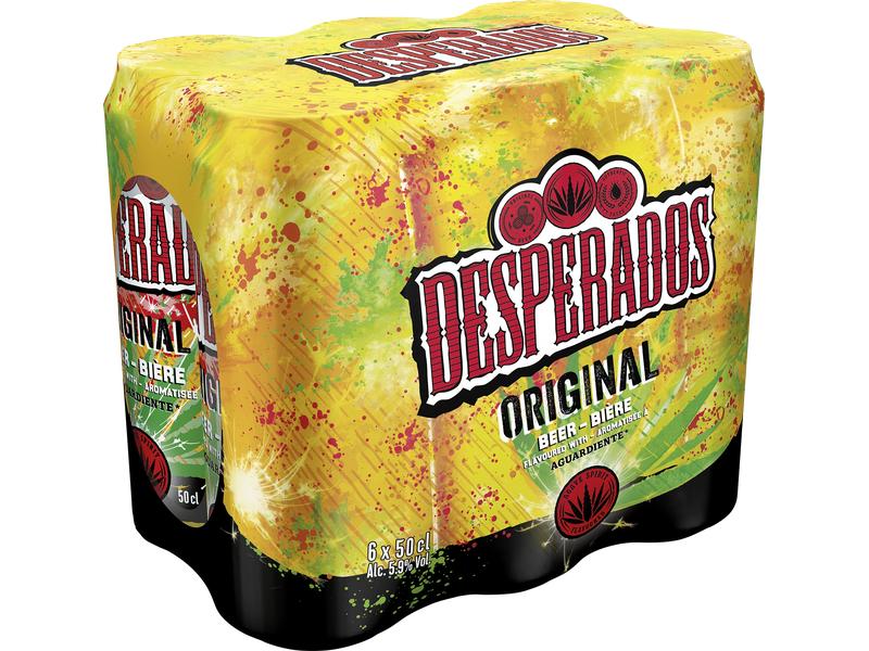 Desperados Bier Original Biermix 6 x 0.5 l Biermischgetränk