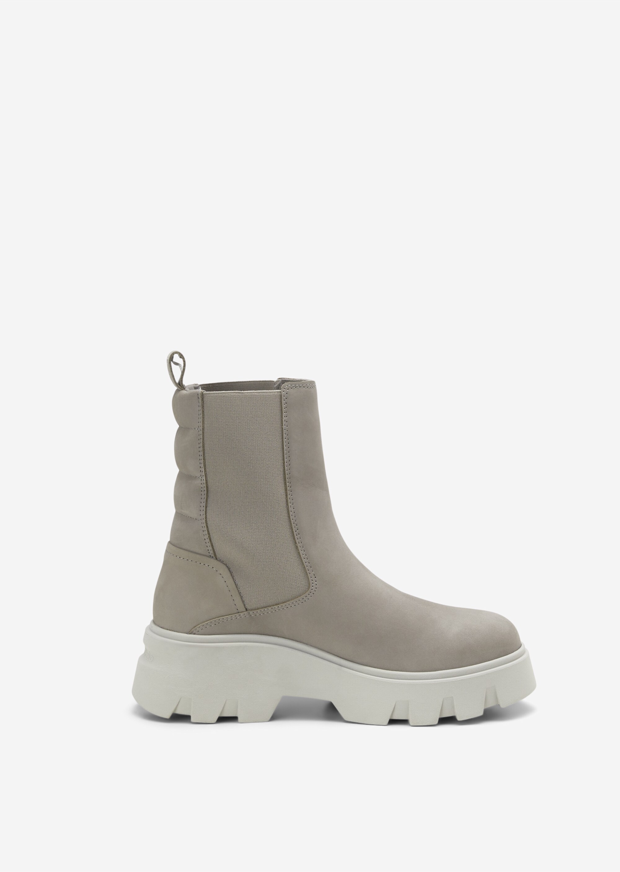Chelsea-Boot aus feinem Nubukleder