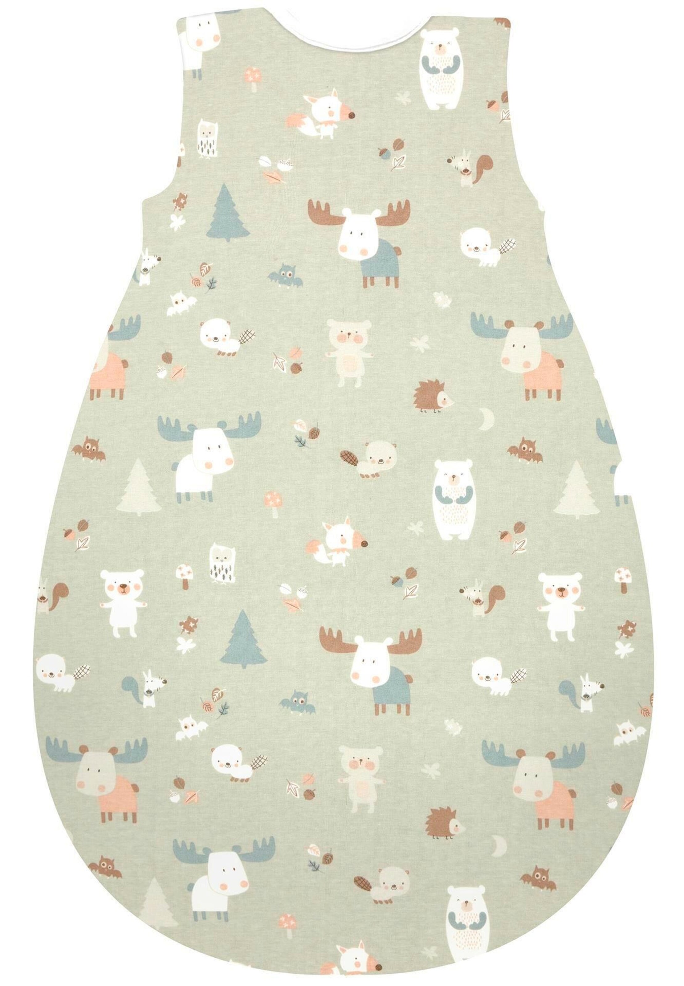 Alvi Kugelschlafsack Mäxchen-Thermo - Baby Forest
