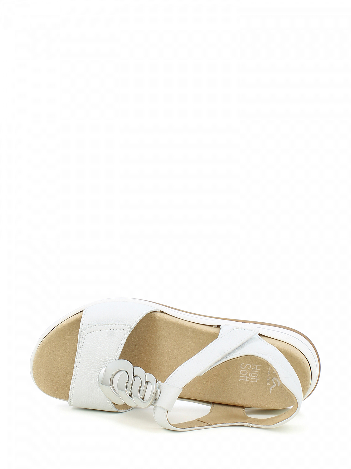 Ara White Sand sandal Leather