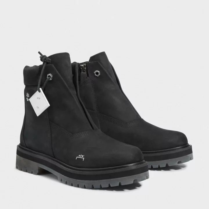6-inch Boot Timberland x A-Cold-Wall* à zip latéral pour homme en noir