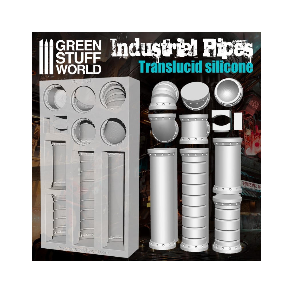 Moule en Silicone - Tubes Industriels