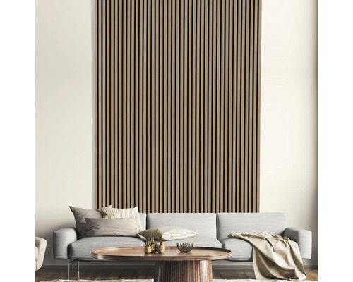 Akoestisch paneel Zebrano decor 2400 x 572 x 19 mm