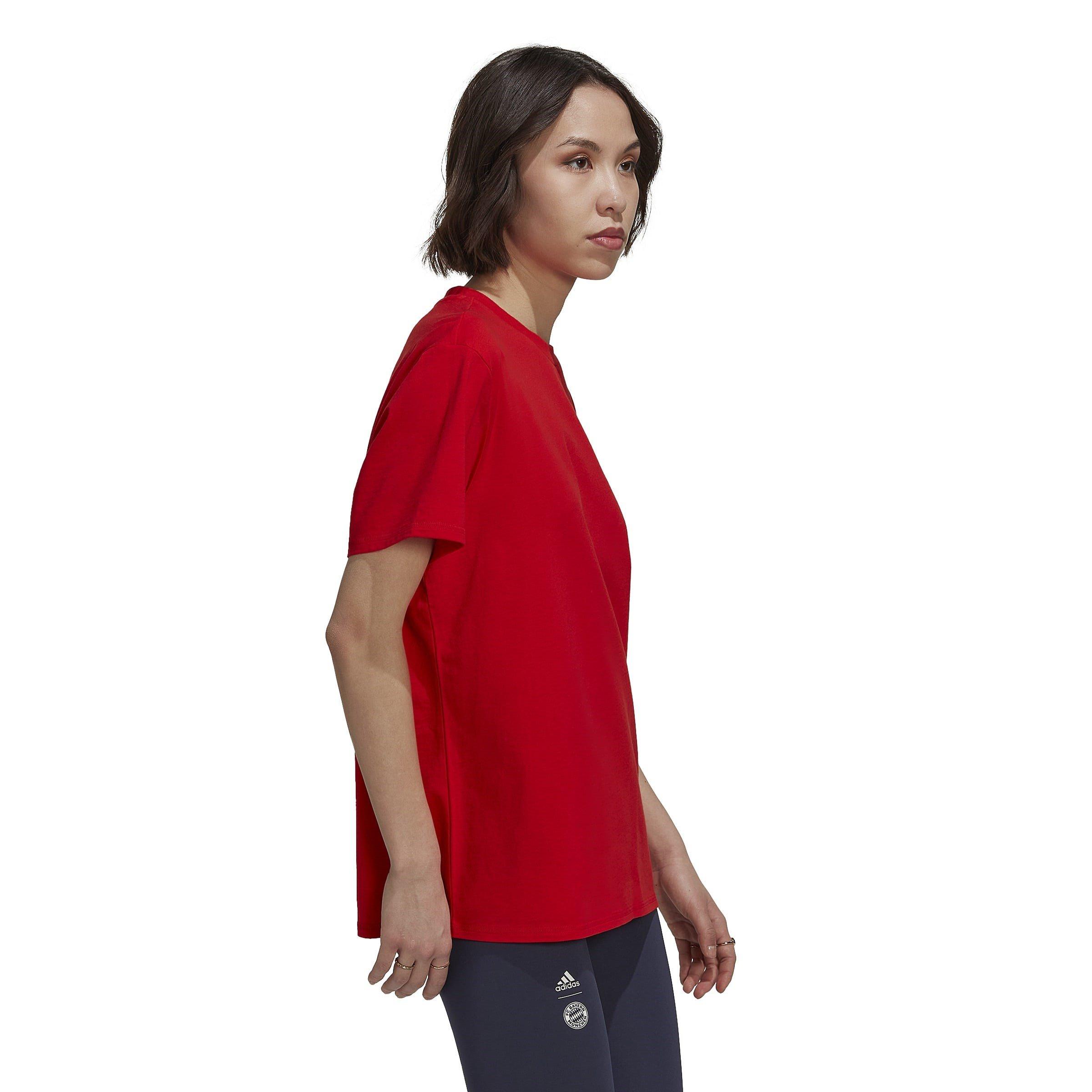 adidas FC Bayern Graphic T Shirt Womens