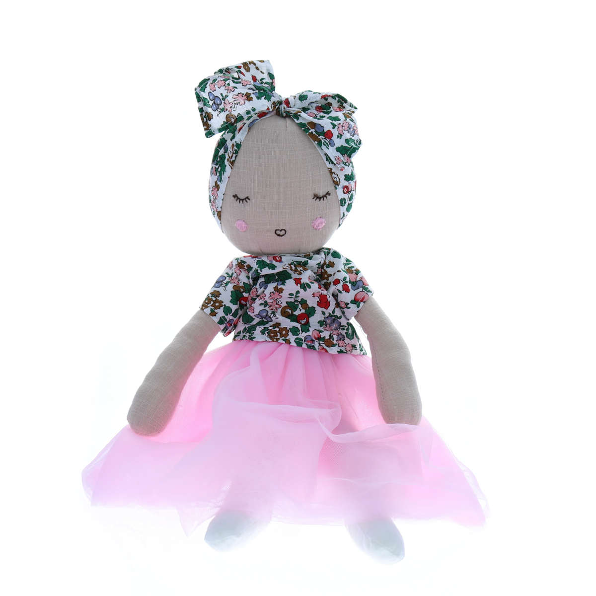 Poupée en tissu Rosinette  Frisette