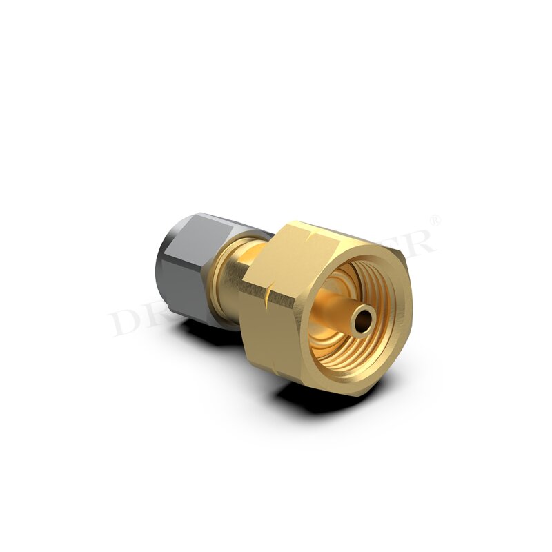 DREHMEISTER Adapterstück W21.8 x 1/14 LH / 8mm Flexleitung