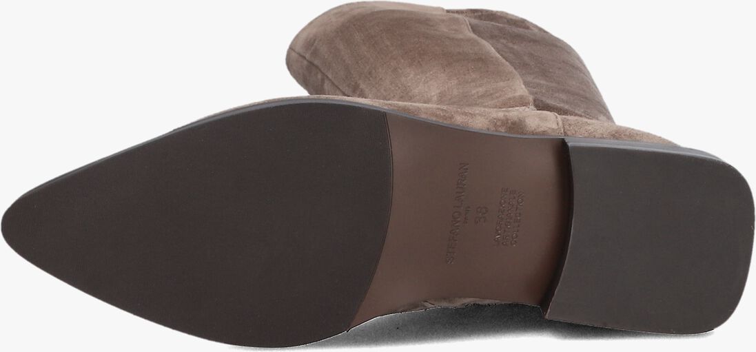 taupe stefano lauran hoge laarzen pe2059