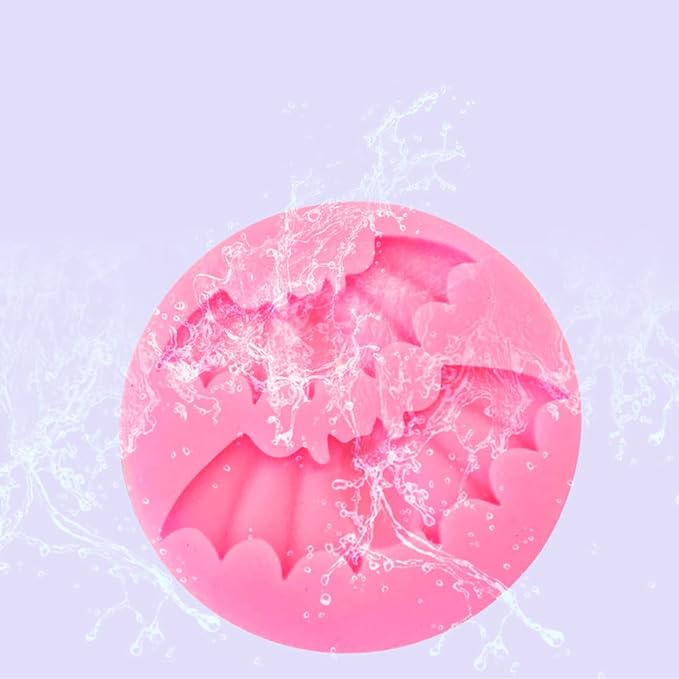 (2-fach) Silikon Halloween 3D Pralinen Form für Fondant / Schokolade Kuchen   Muffin Dekoration - Fledermaus