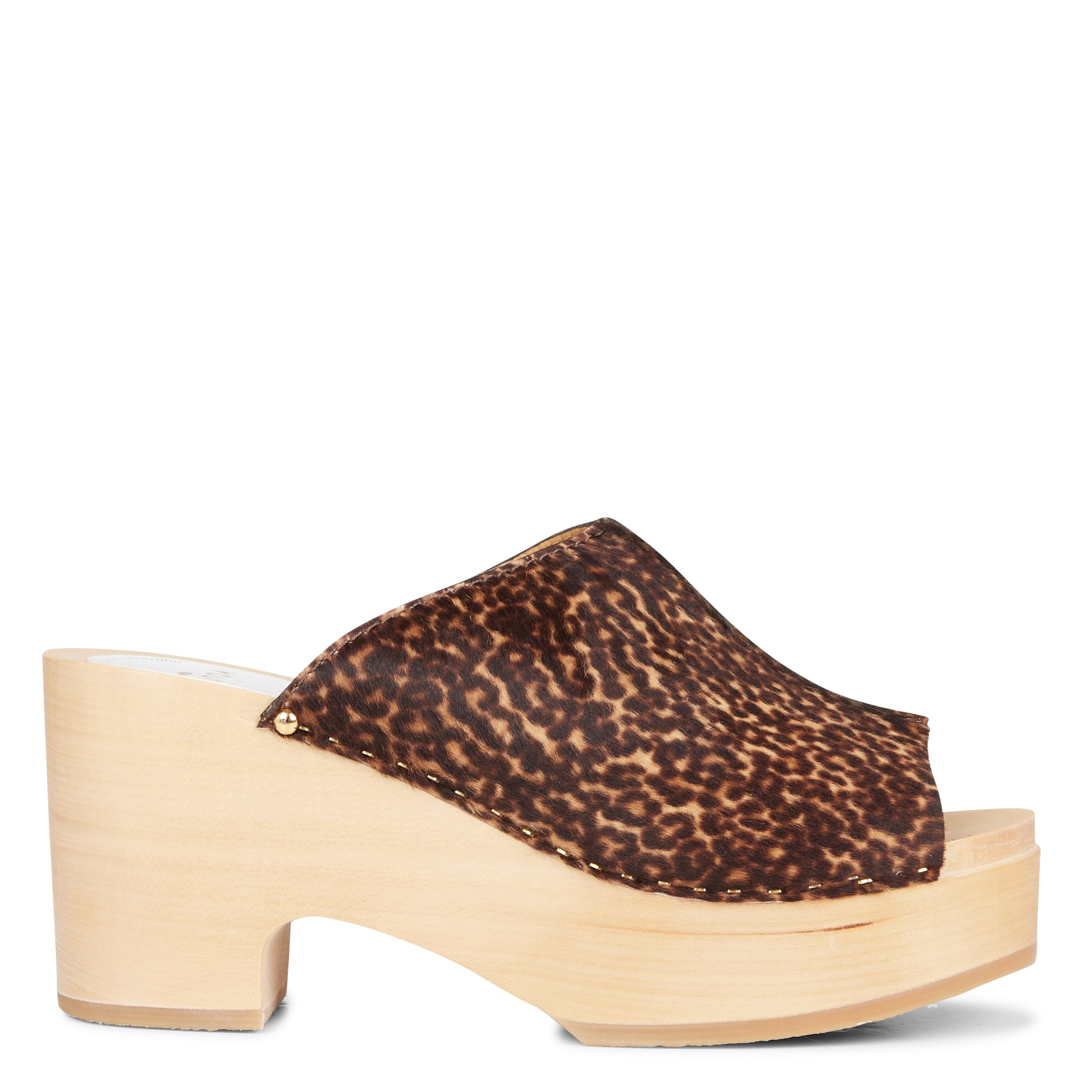 YOKO - Sabots en cuir| Marron