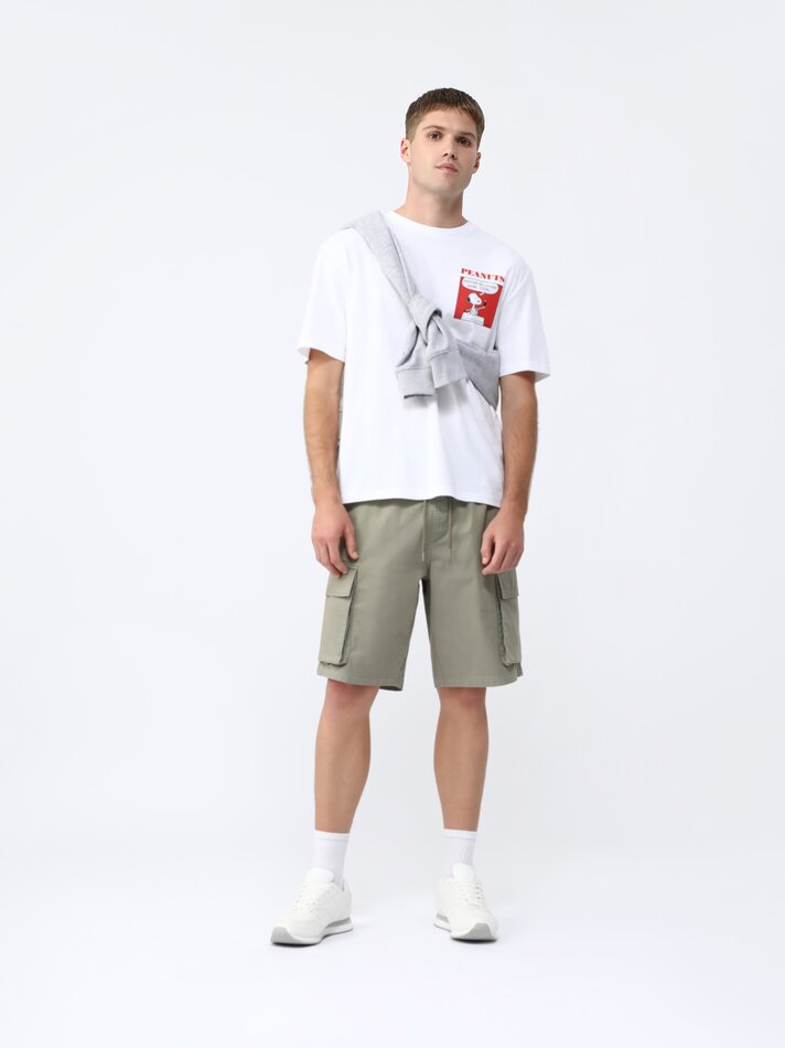 Camiseta estampada Snoopy Peanuts™ - Branca