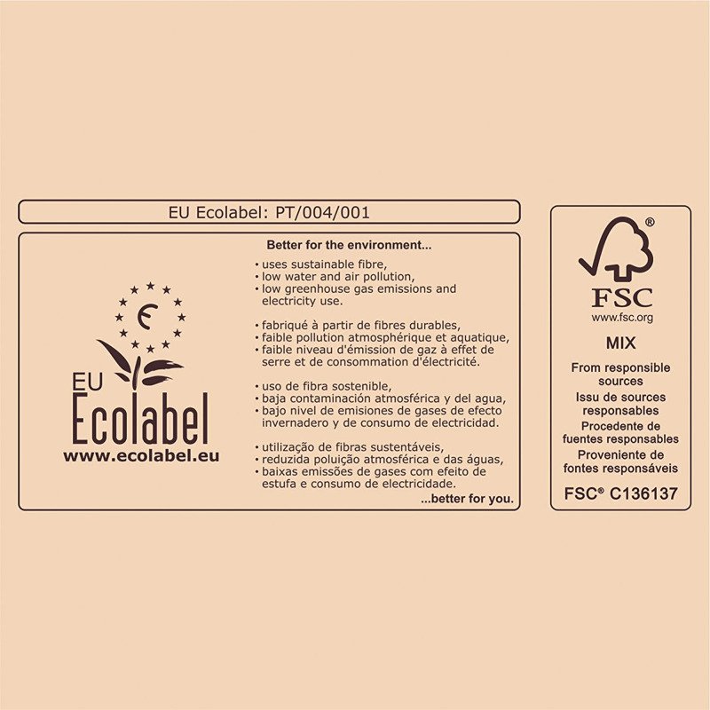 Essuie-mains Zig-Zag Renova Love & Action - Carton de 2700 feuilles