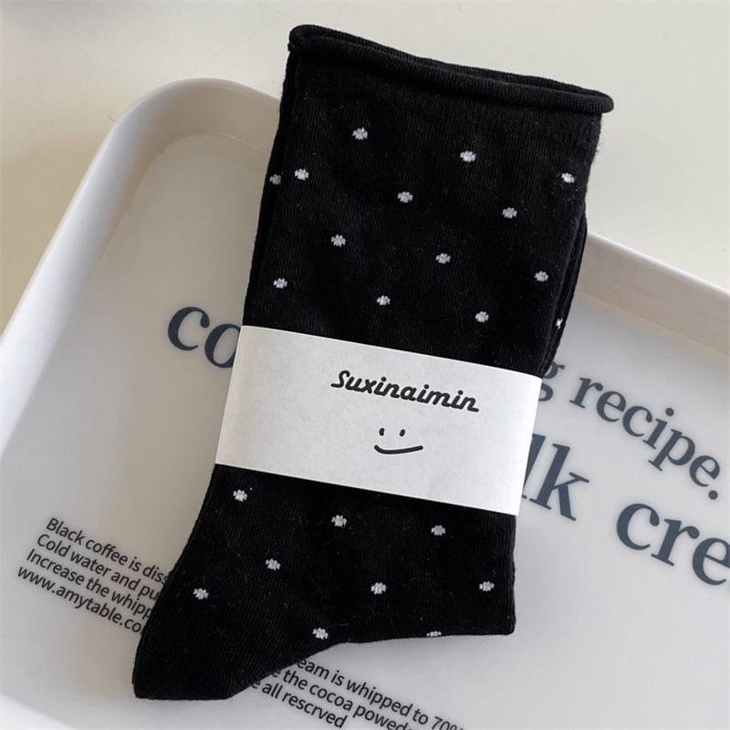 Autuna - Gestippelde Sokken