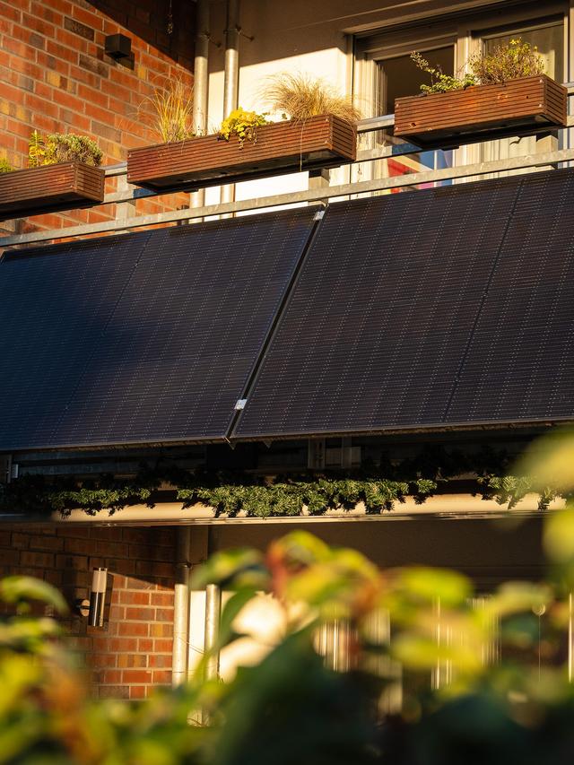 Power Solarkraftwerk, 2x 450 Wp Module, 800 W