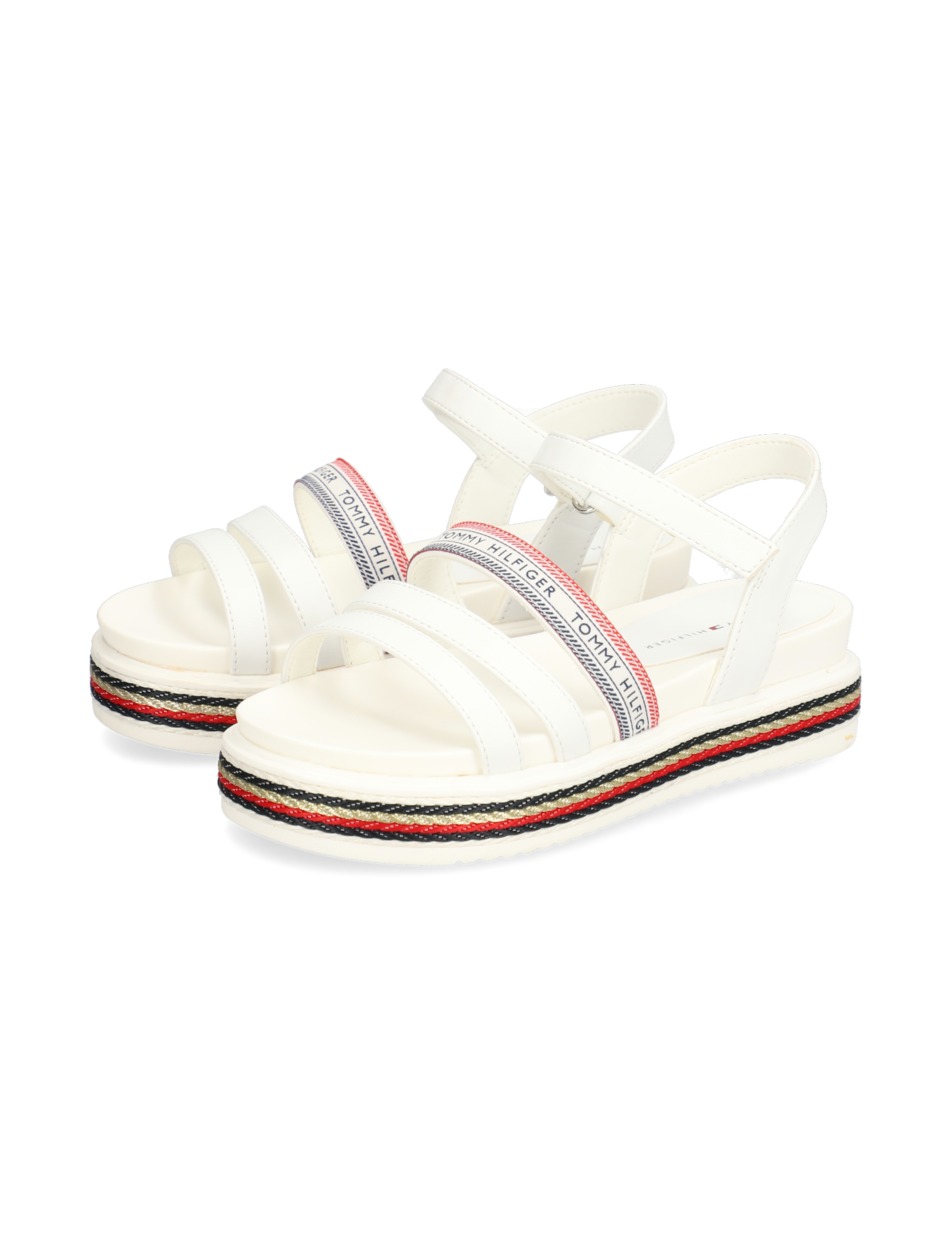 PLATFORM VELCRO SANDAL