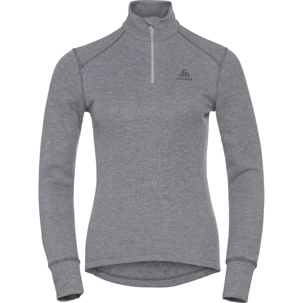 T-shirt thermique ODLO TURTLE NECK LS HALF ZIP ACTIVE WARM ECO ODLO STEEL GREY MELANGE