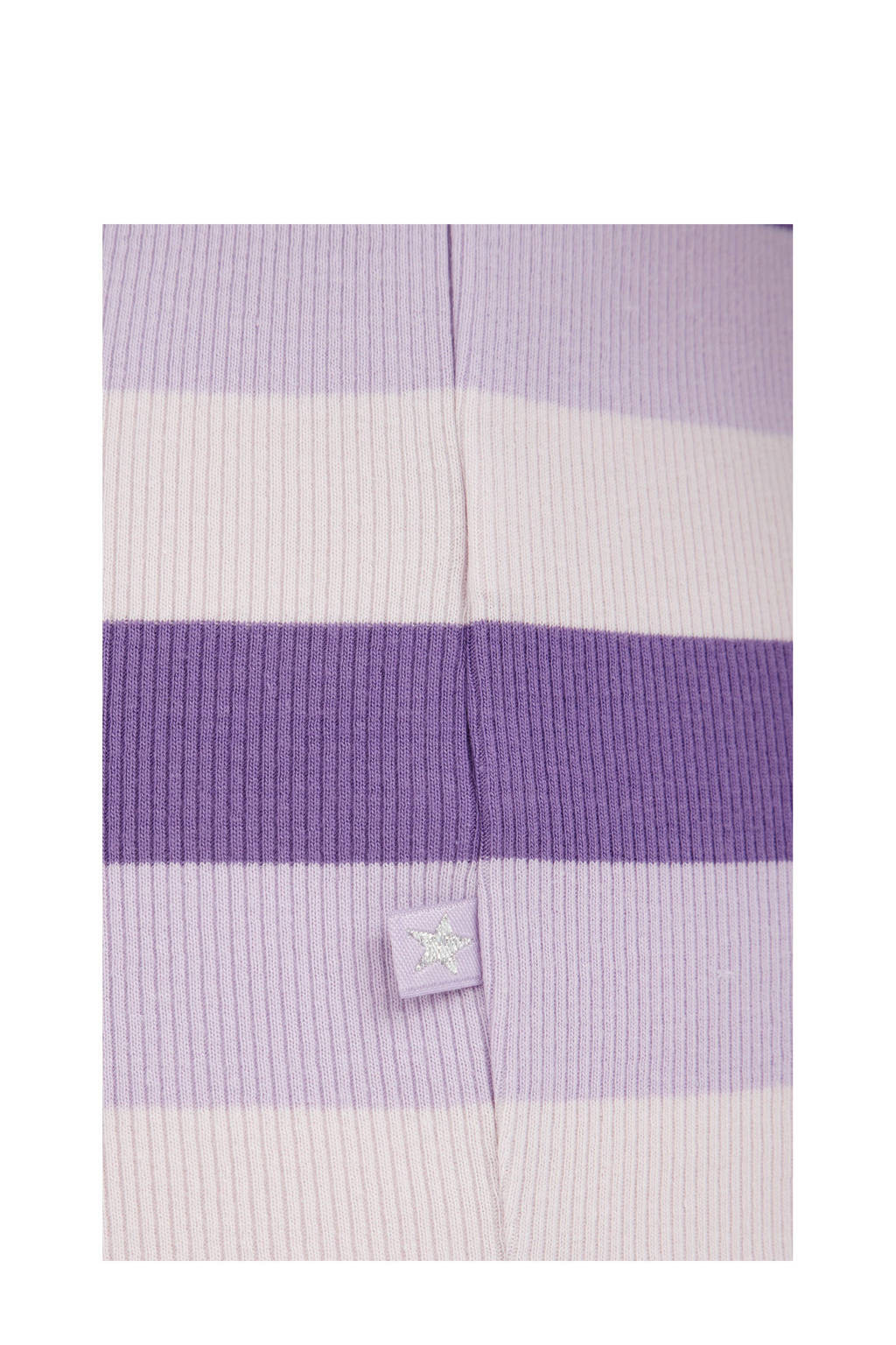 WE Fashion gestreepte longsleeve groen