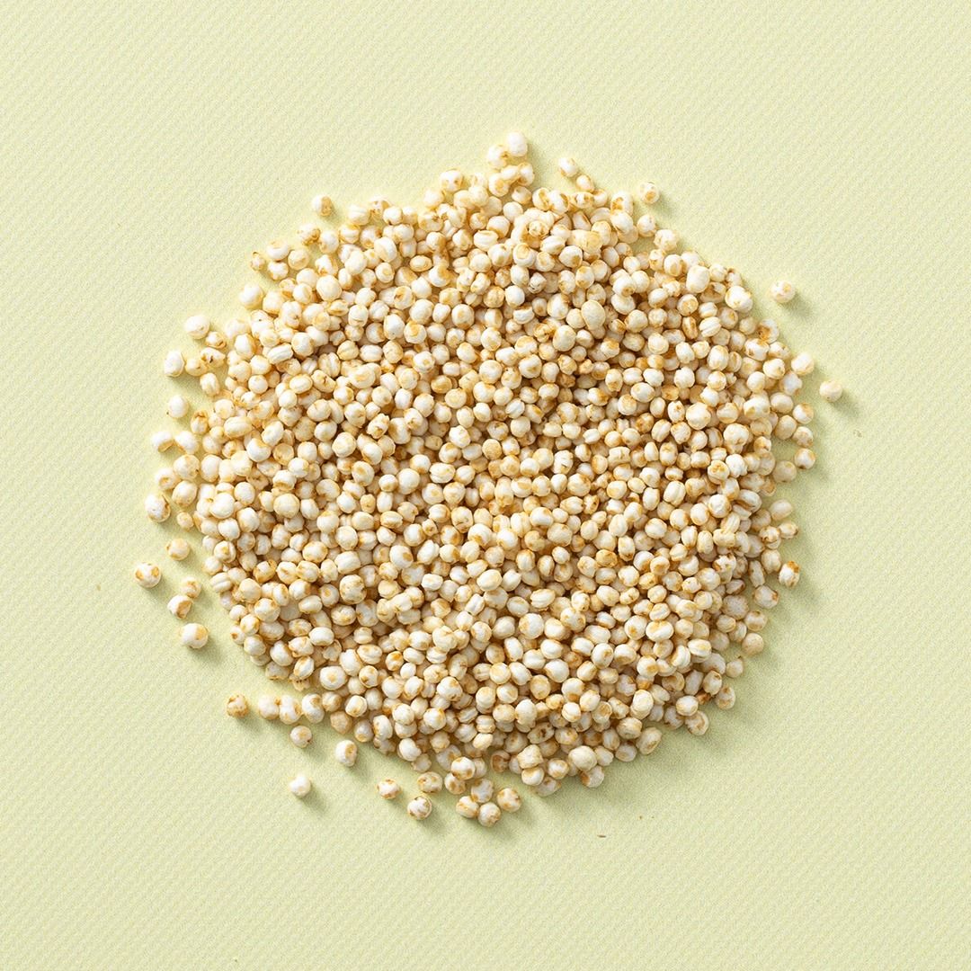 Quinoa gepoft (bio)