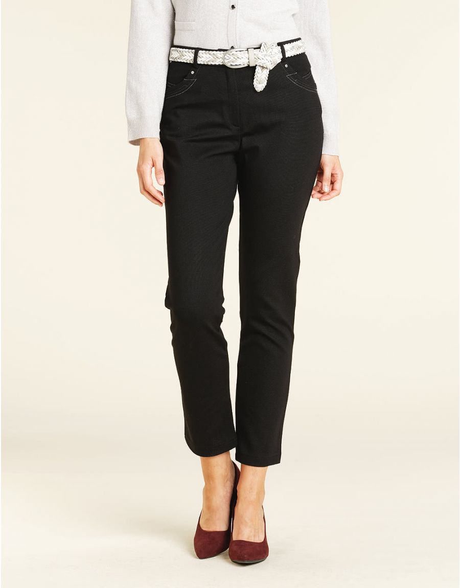 Pantalon milano noir 7/8e