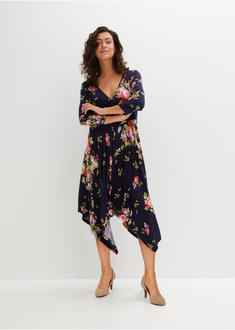 Robe imprimée en viscose