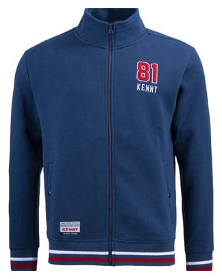 Sweat zippé Kenny Academy Bleu marine