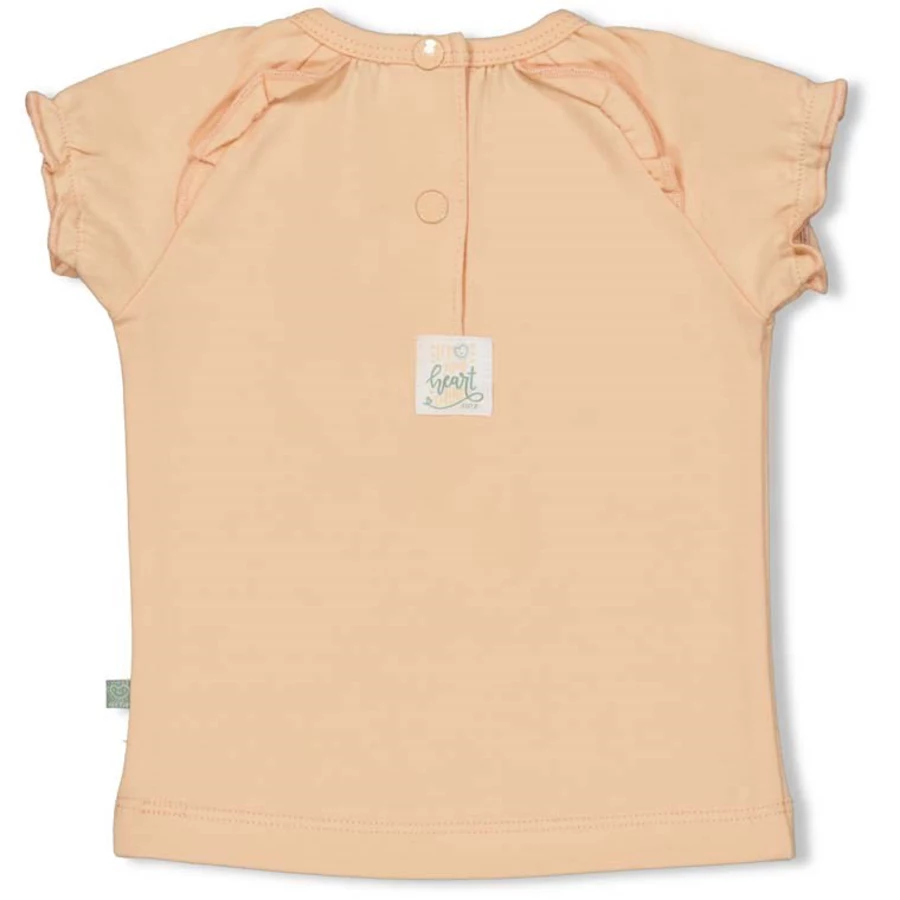 Feetje T-Shirt Hearts Perzik