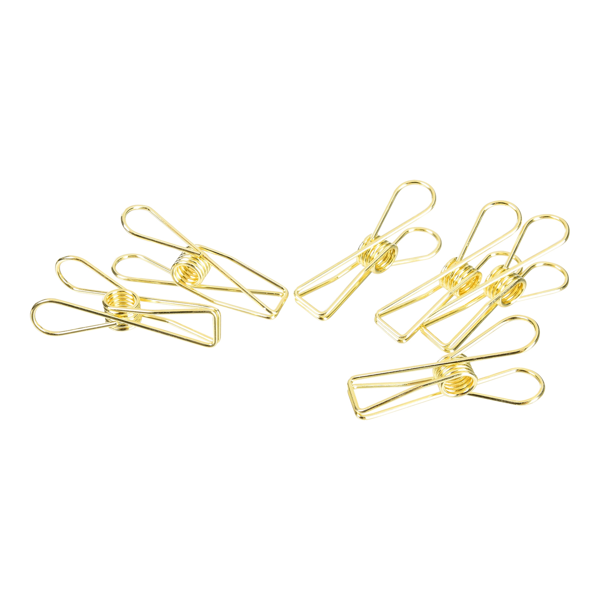 gold, L 5,5 x B 1 cm, 6 Stück