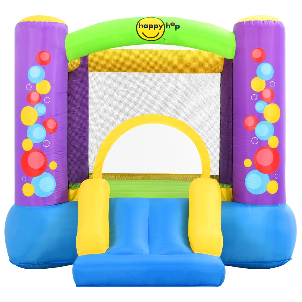Castelo inflável Happy Hop com escorregador 260x210x160 cm em PVC