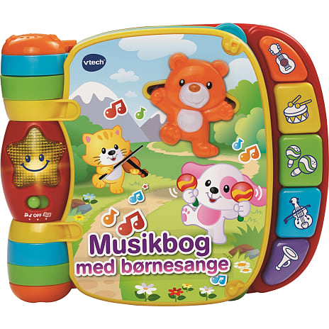 Vtech baby musikbog med børnesange