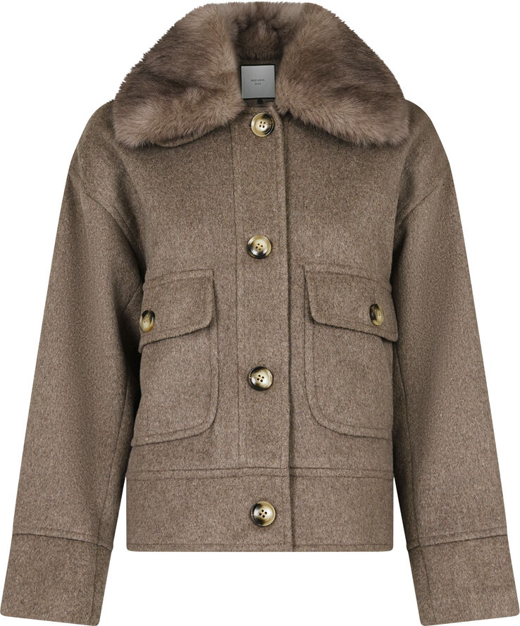 Neo Noir Pitti Wool Jacket Iron