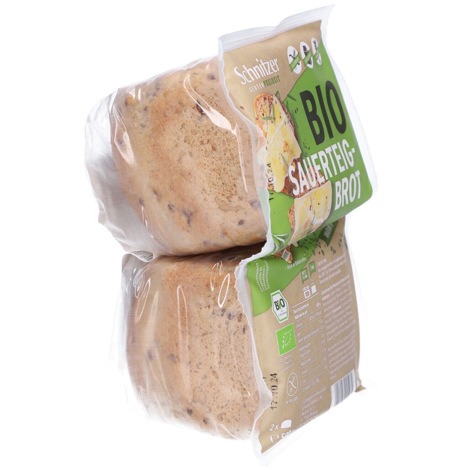 Schnitzer Rustico +Amaranth Brot glutenfrei