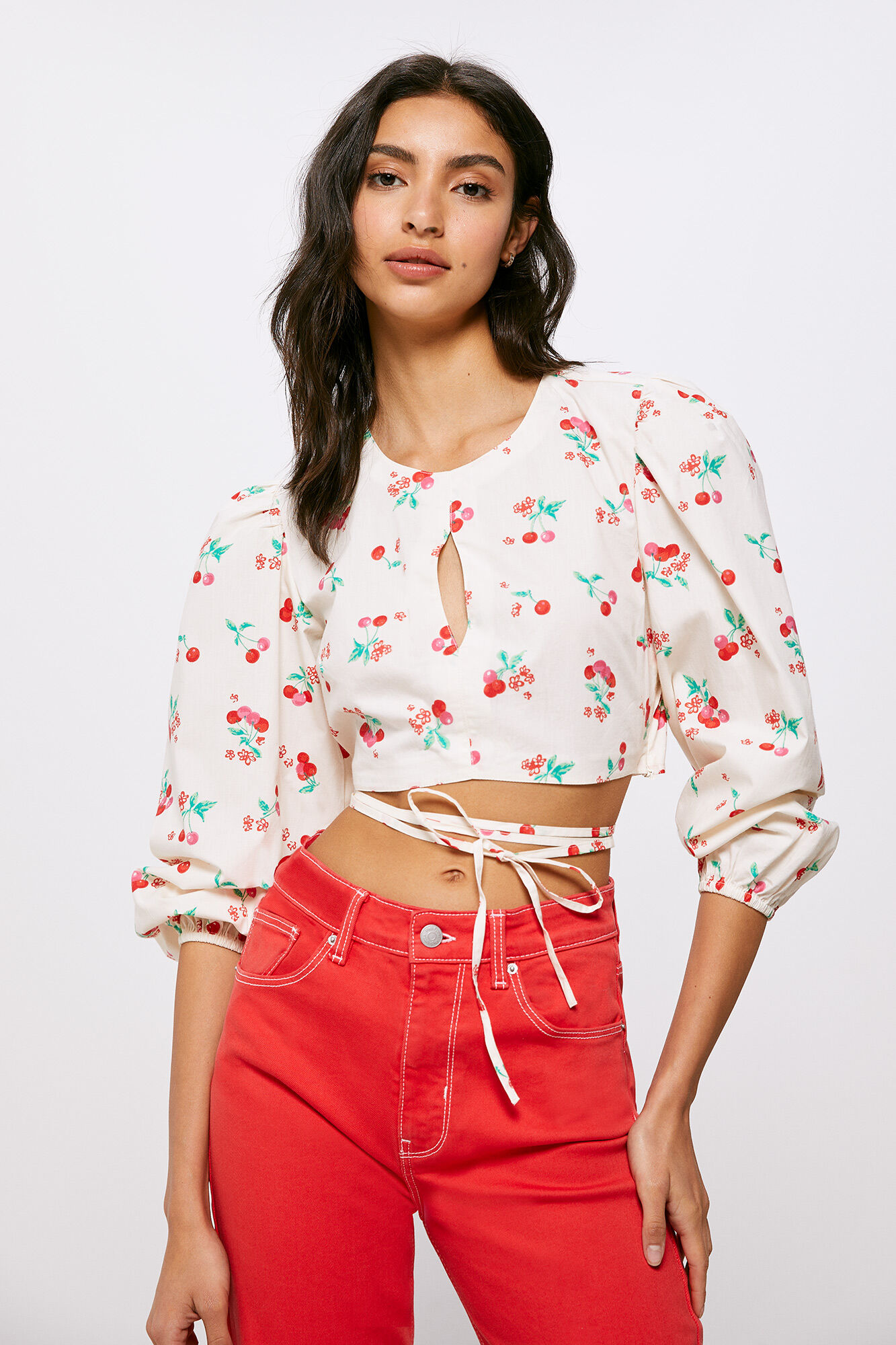 Blusa Joaninha - marrom