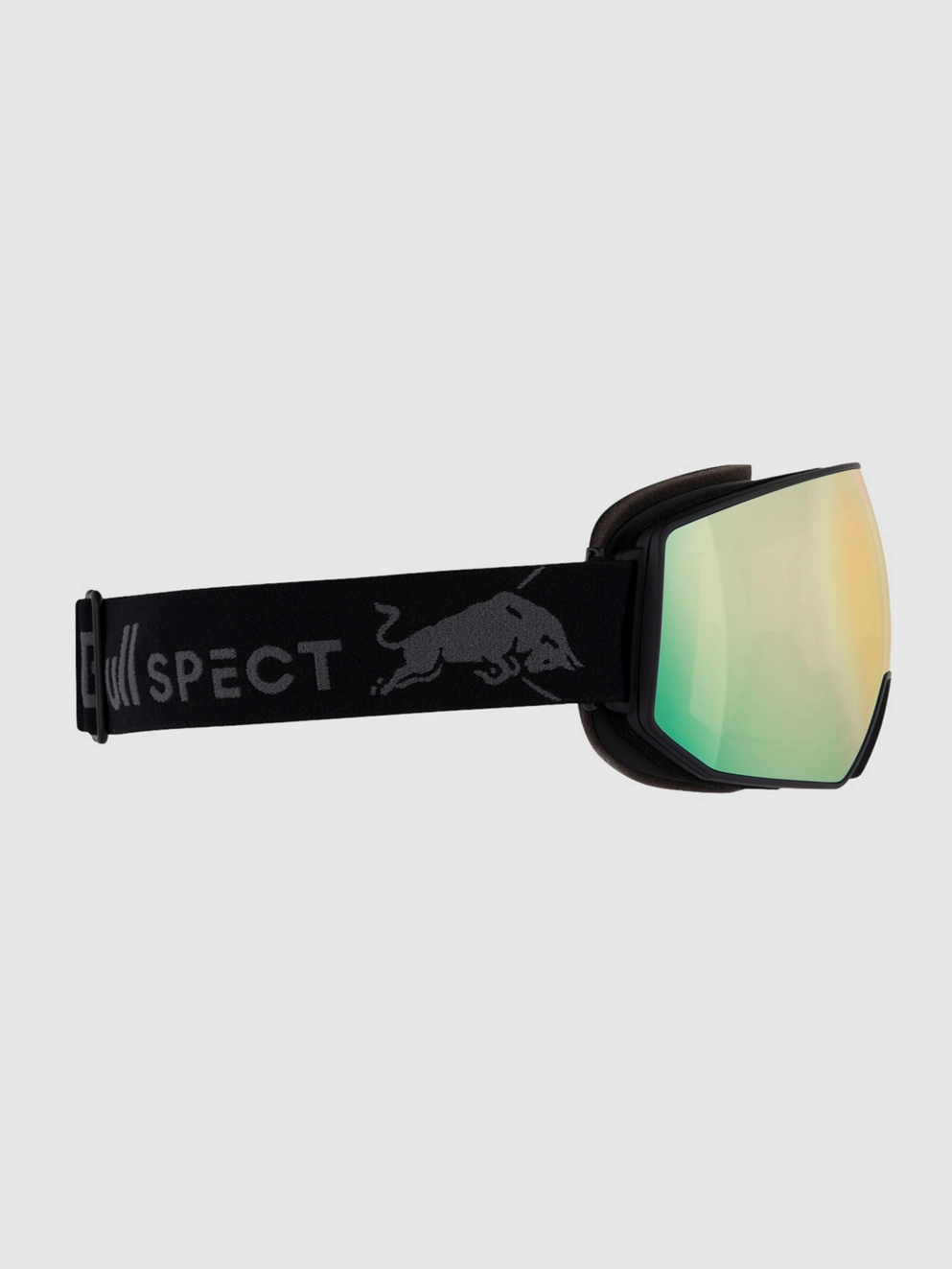 Red Bull SPECT Eyewear Fink Black Goggle smoke with yellow
