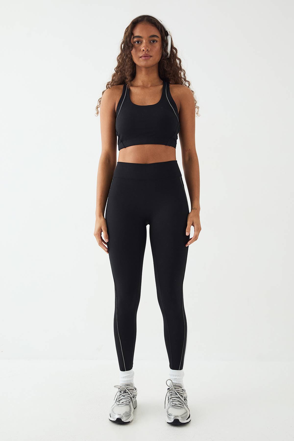 Legging de Sport Ultra Sculptant à Liserés Réfléchissants DSGN Studio